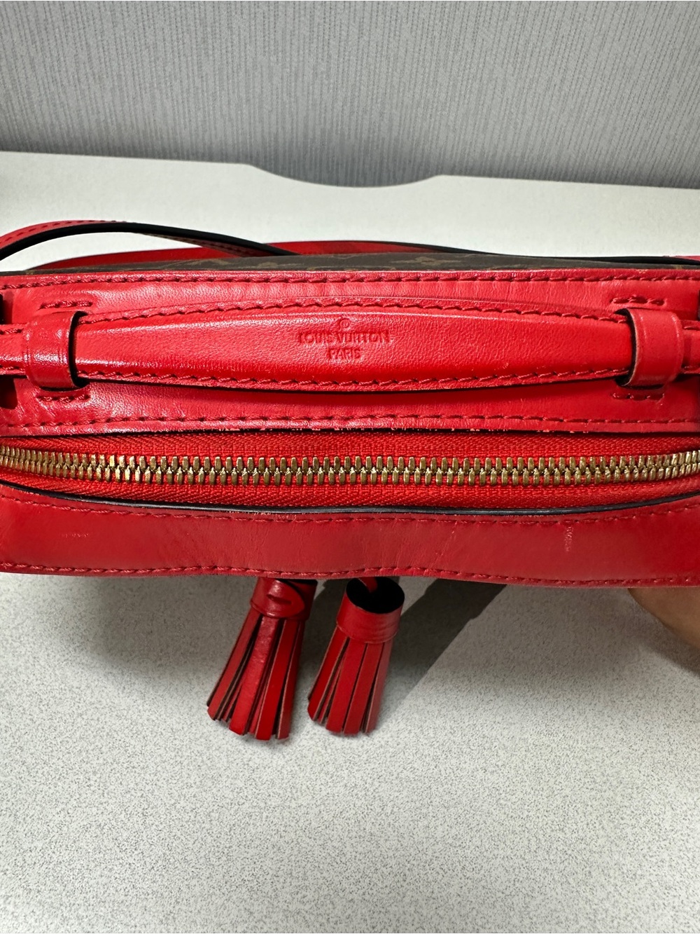 Authentic Louis Vuitton LV Saintonge Monogram Crossbody Handbag - Incl Dustbag - Picture 10 of 15